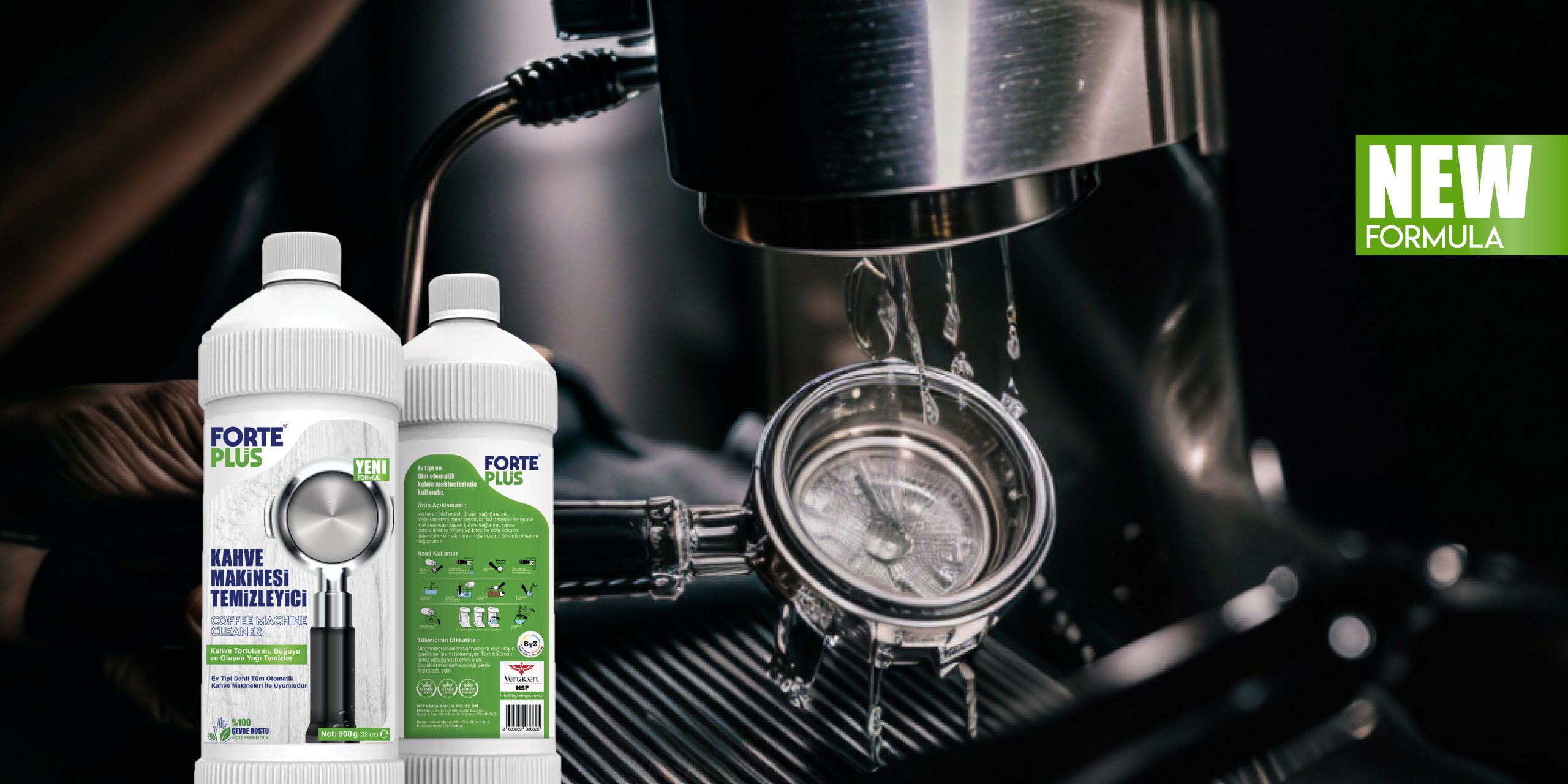 Coffee Machine Cleaner by Forte Plus